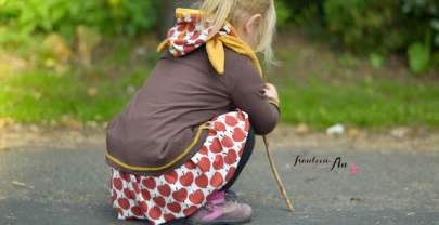 Designnähen: Ballonrock ohne Schnittmuster